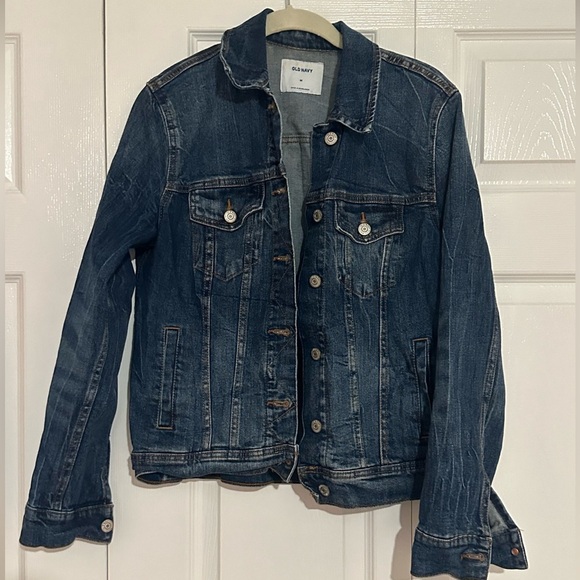 Old Navy Jackets & Blazers - Old Navy Dark Wash Jean Jacket Size Medium